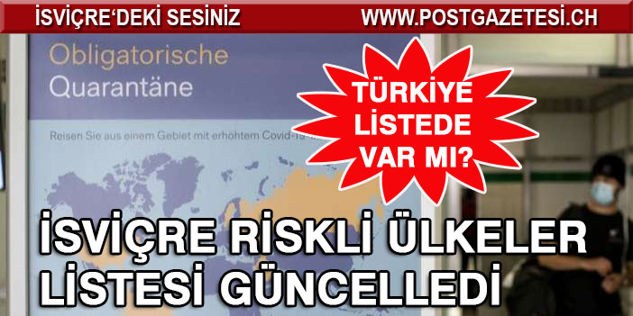 RİSKLİ ÜLKELER ARASINDA TÜRKİYE VAR MI?