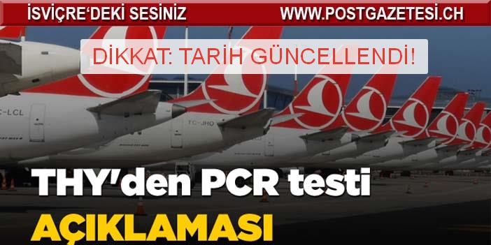 Yurt dışından Türkiye'ye gelecek yolculara PCR testi zorunluluğu tarihi güncellendi