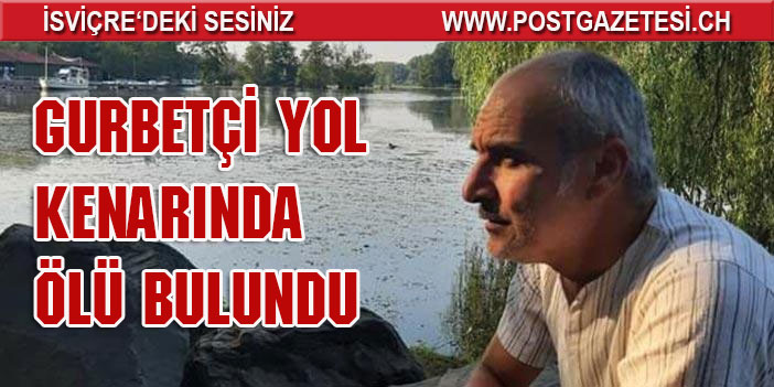 Gurbetçi yol kenarında ölü bulundu