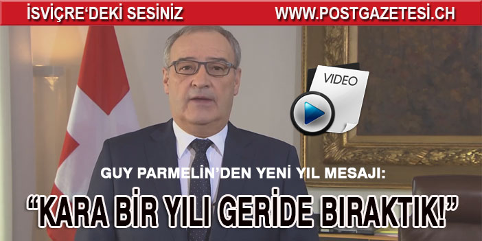 Konfederasyon Başkanı Guy Parmelin'den yeni yıl mesajı