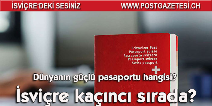 2020'nin en güçlü pasaportları belli oldu