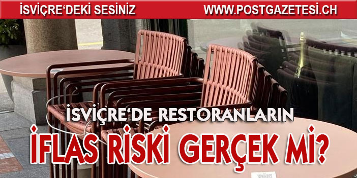 PANDEMİ ÖNCESİNDE DE ZARAR EDEN RESTORAN ÇOKTU