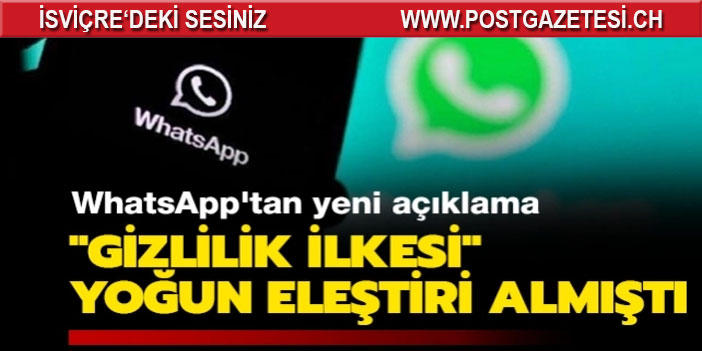 WhatsApp'tan 'zorunlu güncelleme'ye ilişkin yeni açıklama