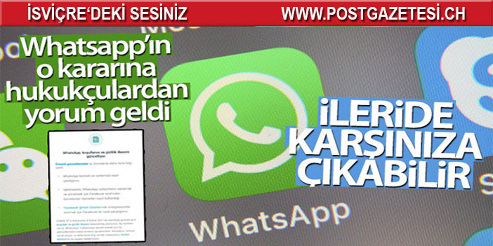 Whatsapp’daki konuşmalarınız ileride karşınıza çıkabilir