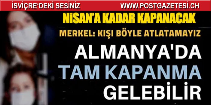 Almanya tam kapanabilir