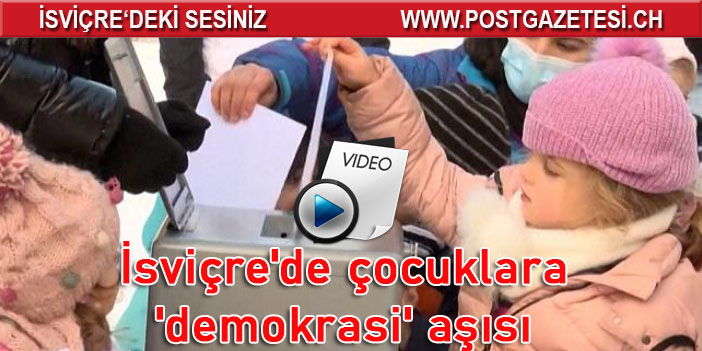 İsviçre'de okul öncesi çocuklara 'demokrasi' aşılanıyor