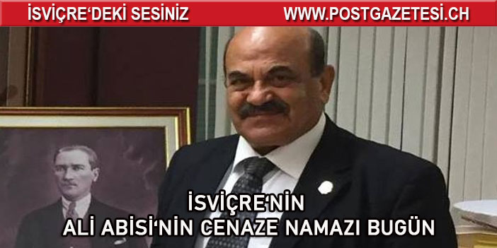 Ali Mutaf'ın cenaze namazı bugün kılınacak