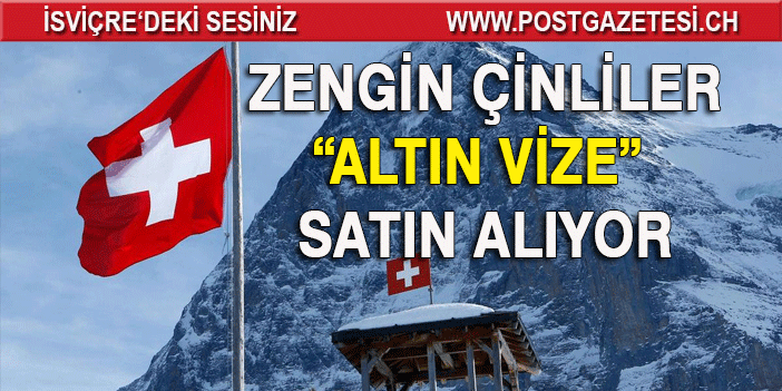 Zengin Çinliler İsviçre’de oturum izni satın alıyor