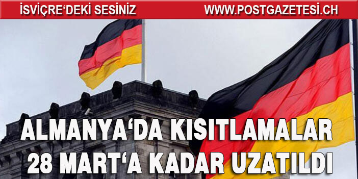 ALMANYA’DA KISITLAMALAR UZATILDI