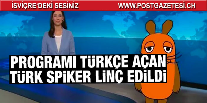 Almanya'da haber bülteninin açılışını Türkçe yapan spiker linç edildi