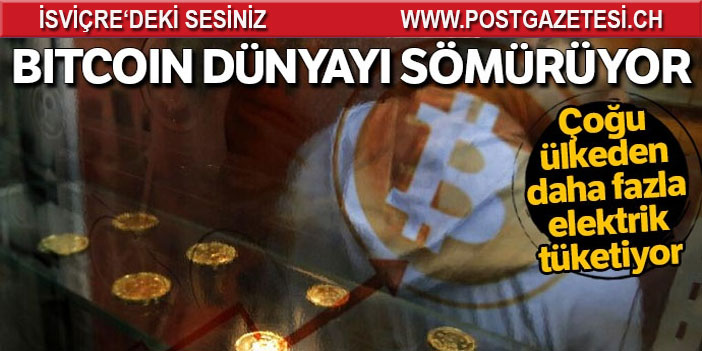 Bitcoin dünyayı bitiriyor