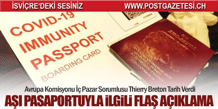 AB'den flaş 'aşı pasaportu' açıklaması