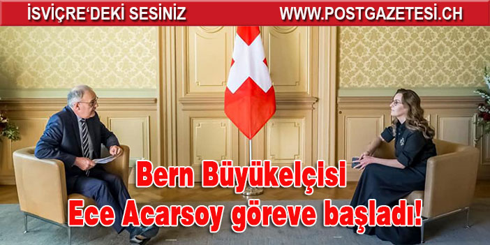 Büyükelçi Acarsoy Güven Mektupu’nu sundu