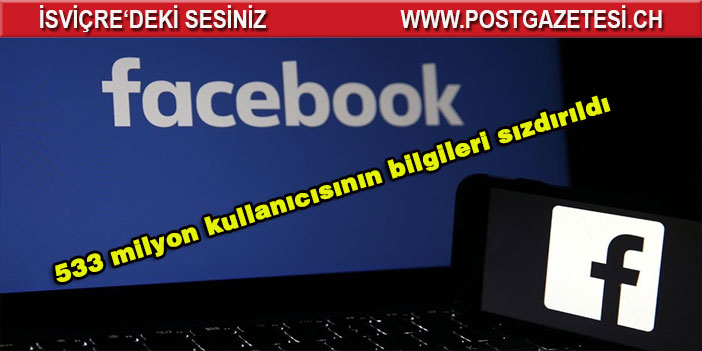 Facebook'un 533 milyon kullanıcısının bilgileri sızdırıldı