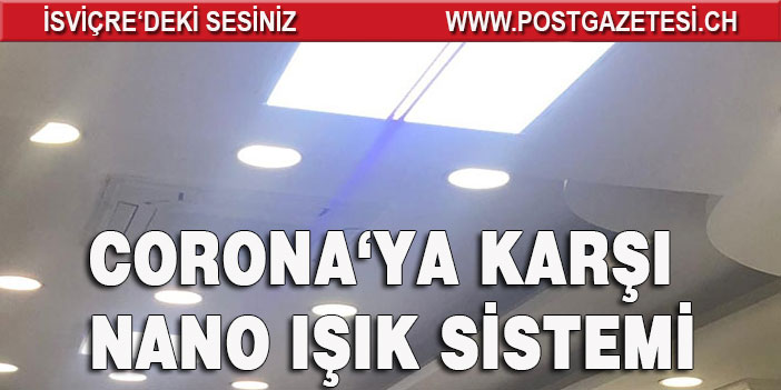 Koronavirüse karşı nano ışık sistemi