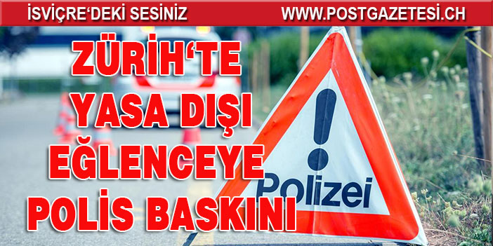 Polis'ten yasa dışı eğlencete baskın