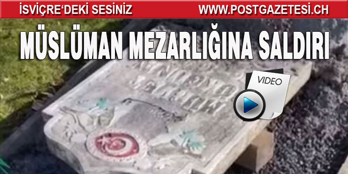 İsveç'te Müslüman mezarlığına saldırı