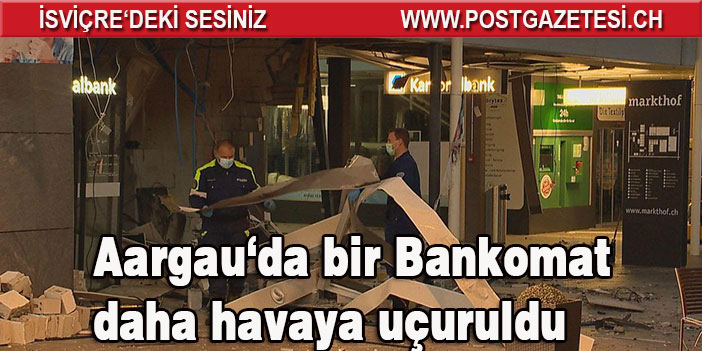 Bir ATM daha patlatıldı