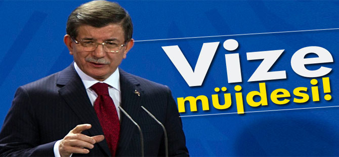 Davutoğlu’ndan vize müjdesi