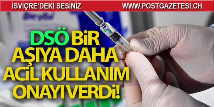 DSÖ'den Sinopharm aşısına acil kullanım onayı!