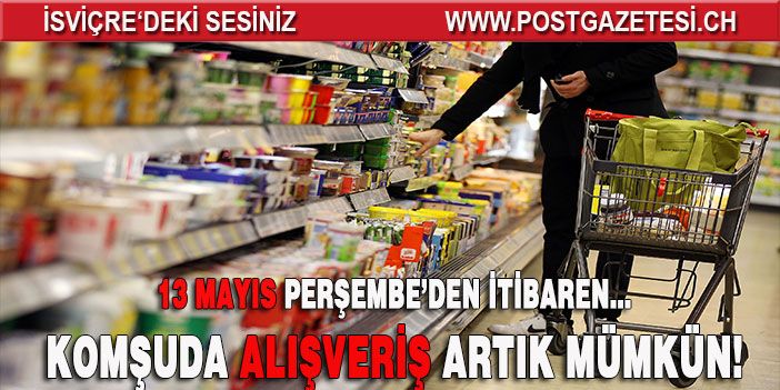 ALMANYA'DA ALIŞVERİŞ ARTIK MÜMKÜN