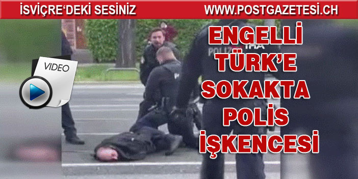 Alman polisi psikolojik rahatsızlığı bulunan Türk vatandaşını darp etti