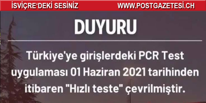 Kapıkule'den girişlerde 30 dakikada sonuçlanan PCR testi uygulaması 1 Haziran'da başlayacak