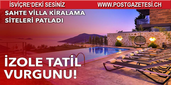 İzole tatil vurgunu!