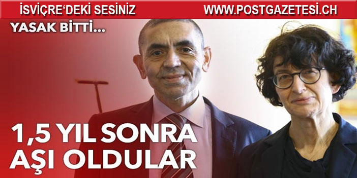 1,5 yıl sonra aşı oldular