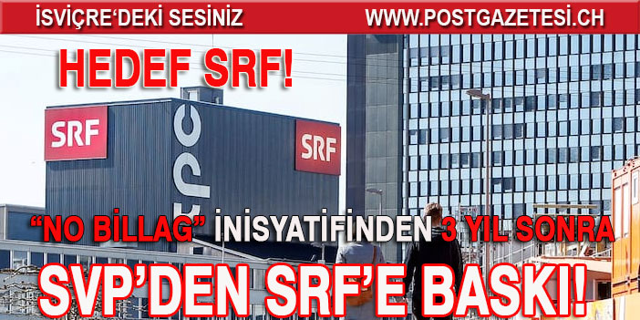 SVP, SRF’E KARŞI HALKOYLAMASI GİRİŞİMİNDE BULUNACAK