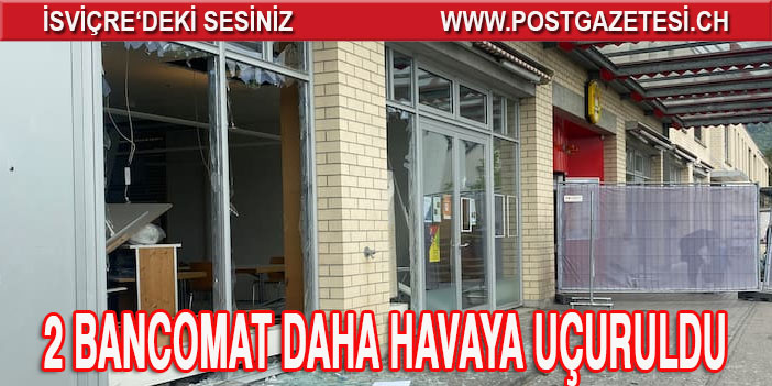 Solothurn'dan sonra Winterthur'da da 2 ATM patlatıldı