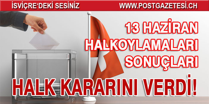 13 Haziran halk oylamalarının sonuçları belli oldu