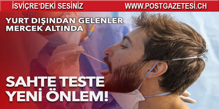 Sağlık Bakanlığı’ndan sahte teste yeni önlem