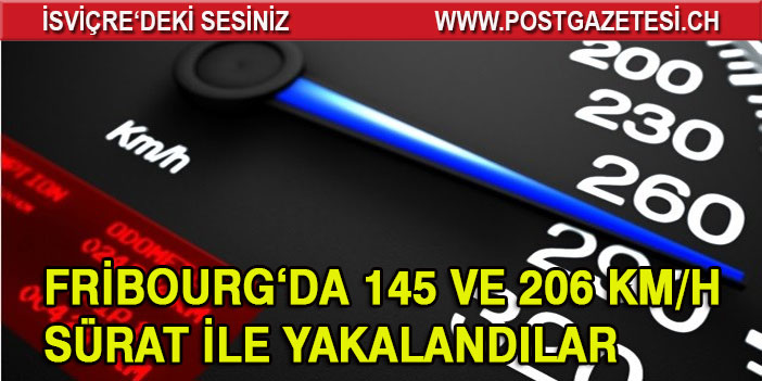 Aşırı sürat yapan 2 Kişi yakalandı