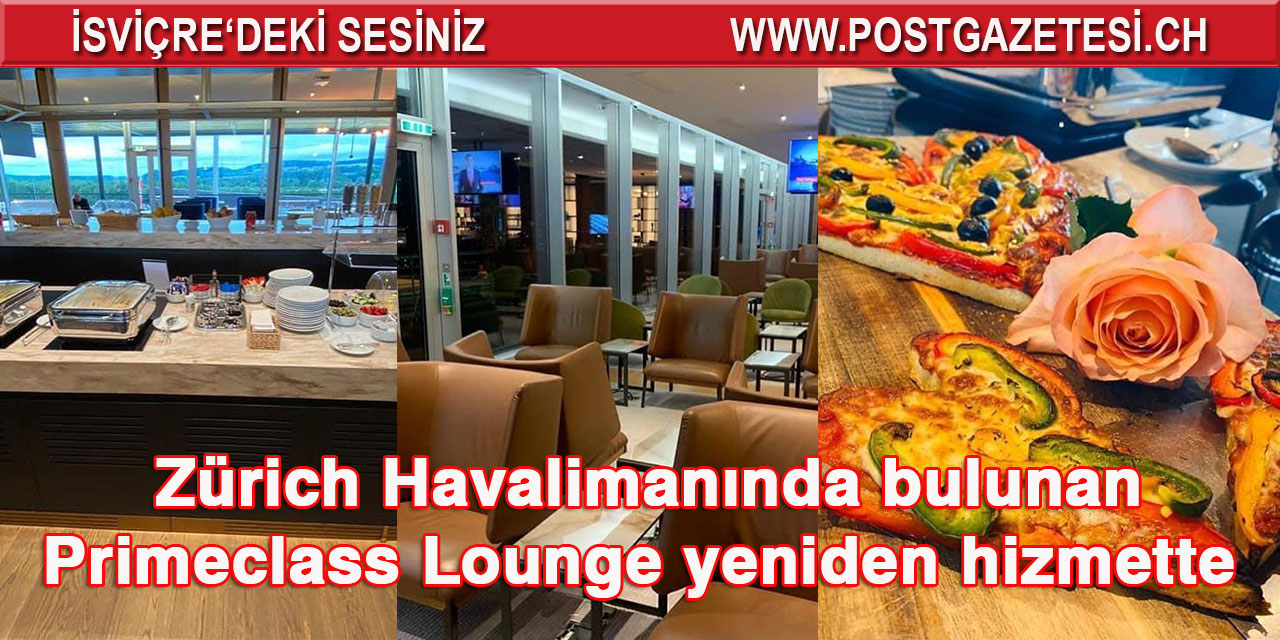 Primeclass Lounge yeniden hizmette