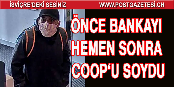 Banka ve Markete soygun düzenledi