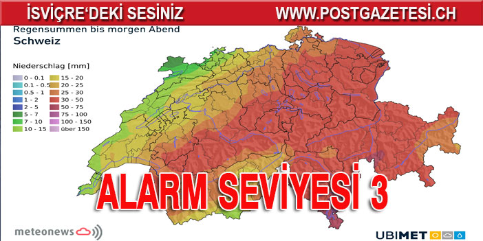 ŞİDDETLİ YAĞMURLAR BEKLENİYOR