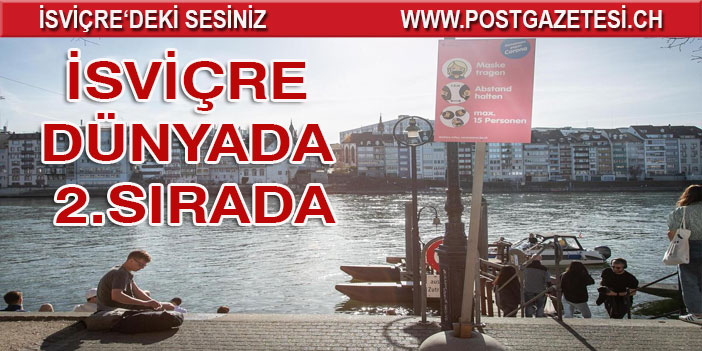 İSVİÇRE DÜNYADA 2.SIRADA