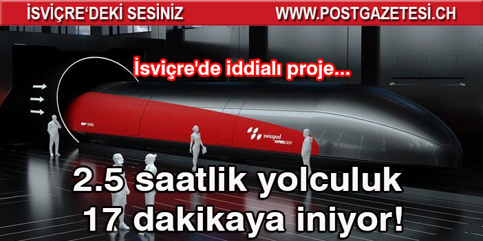 İsviçre'de iddialı proje...