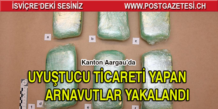 UYUŞTUCU TİCARETİ YAPAN ARNAVUTLAR YAKALANDI