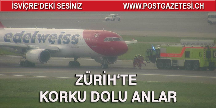 Zürih'te korkulu dakikalar yaşandı