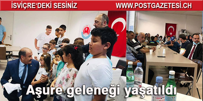 Aşure geleneği yaşatıldı