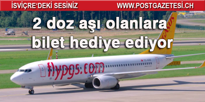 Pegasus, #AşılıGüzel yarışmasına katılan bin yolcuya yurt içi bilet hediye edecek