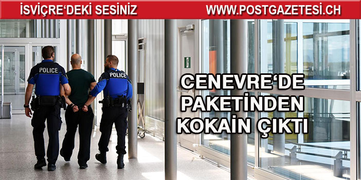 PAKETİNDEN KOKAİN ÇIKTI