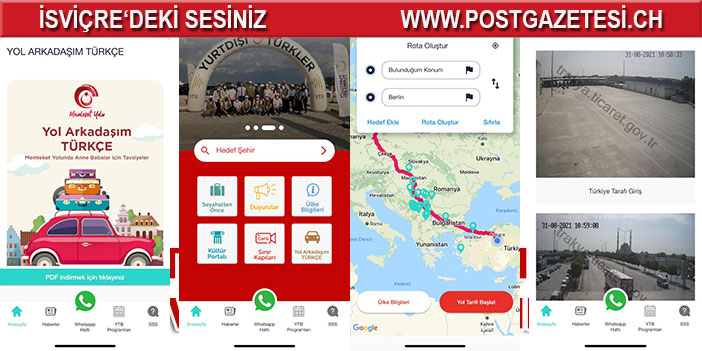 “Memleket Yolu” mobil uygulamasıyla Türkiye seyahatleri daha rahat
