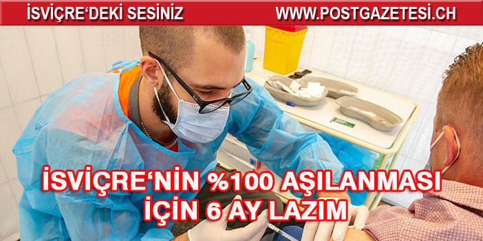 TAM AŞILANMA İÇİN 6 AY GEREKLİ