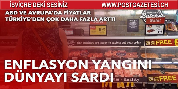 Enflasyon yangını dünyayı sardı