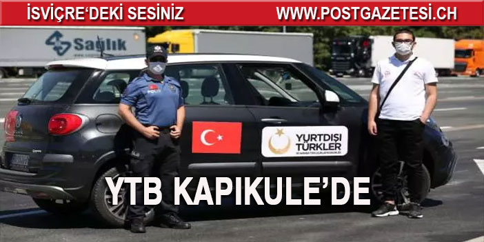 YTB Kapıkule'de gurbetçilerimizi uğurluyor