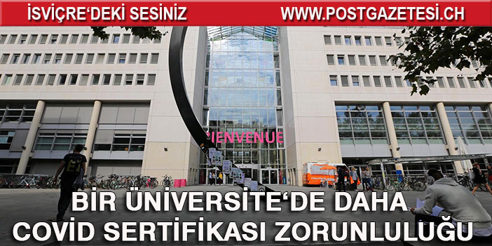 Cenevre Üniversitesi’de Covid sertifikasını zorunlu yaptı