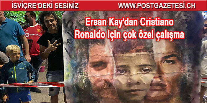 Young Boys taraftarlarının Bern'de Ronaldo izdihamı